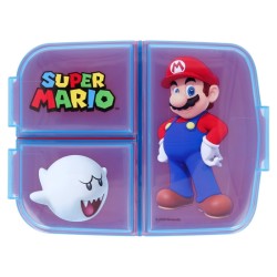 Boite à repas - Super Mario - Multi compartiments