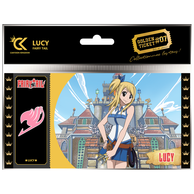 Golden Ticket - Lucy V.2 - Fairy Tail 2000pcs Limited