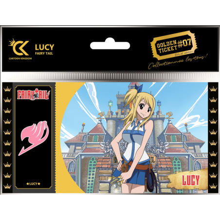 Golden Ticket - Lucy V.2 - Fairy Tail 2000pcs Limited