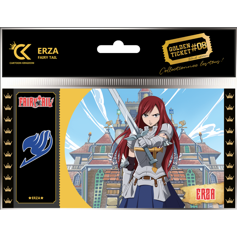 Golden Ticket - Erza V.2 - Fairy Tail 2000pcs Limited