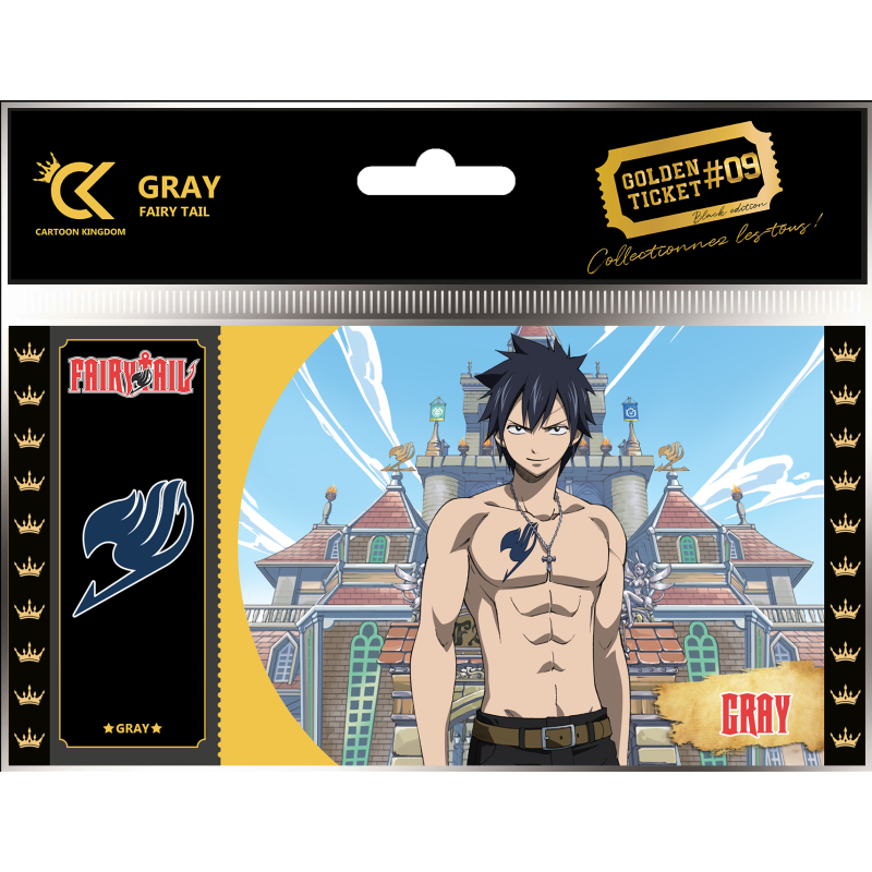 Golden Ticket - Grey V.2 - Fairy Tail 2000pcs Limited