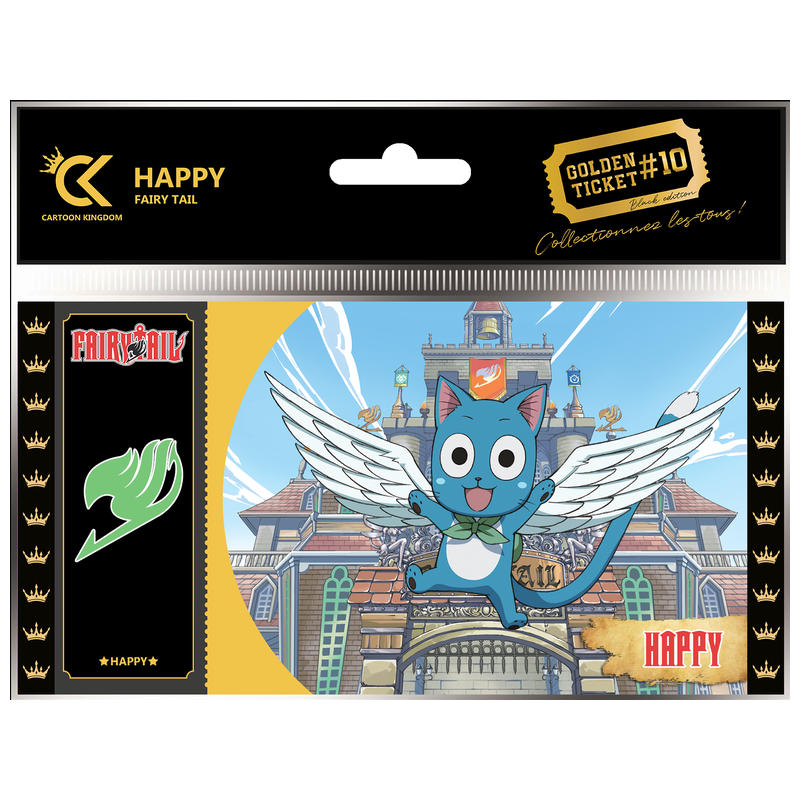 Golden Ticket - Happy - Fairy Tail 2000pcs Limited