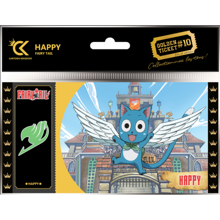 Golden Ticket - Happy - Fairy Tail 2000pcs Limited