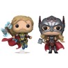 Boîte Abîmée - Pack de 2 - Thor & Mighty Thor - Thor Love & Thunder - POP Marvel - Exclusive