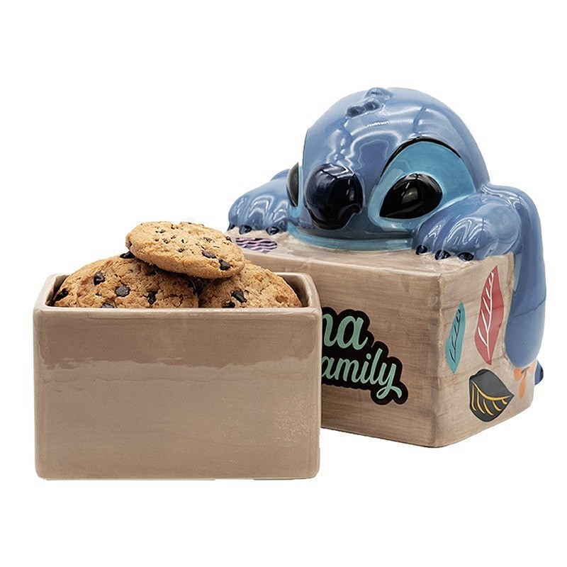 Boîte abîmée - Boîte à cookies - Stitch - Lilo & Stitch