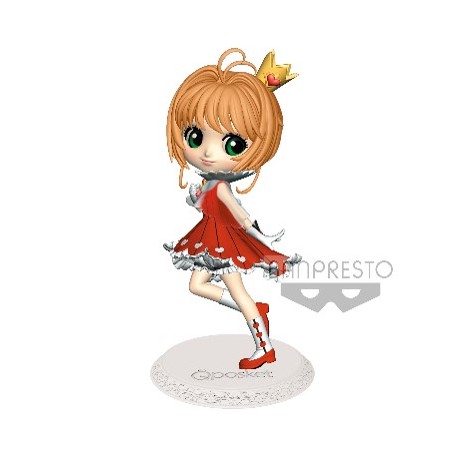 Sakura Kinomoto - Q Posket - Card Captor Sakura (Normal Color Version) - 14cm