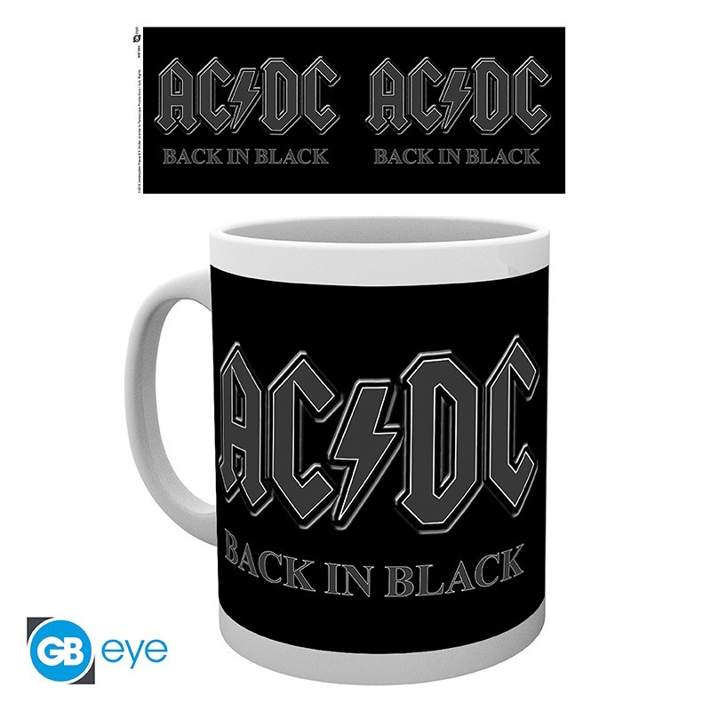 Mug - AC/DC - Back In Black - Subli