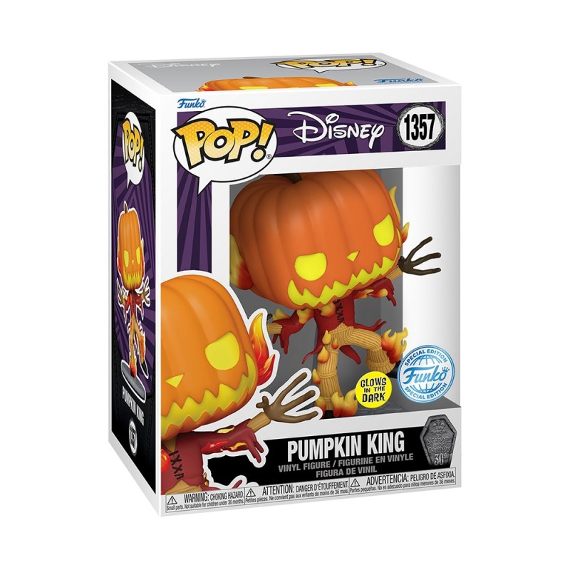 Pumpkin King - L'étrange Noël de Mr. Jack (1357) - POP Disney - Exclusive