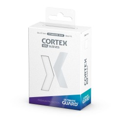 Protèges Cartes 100 pièces - Cortex - Standard - Blanc