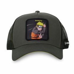 Casquette Trucker - Naruto Shuriken (Gris) - Naruto Shippuden - U Unisexe 