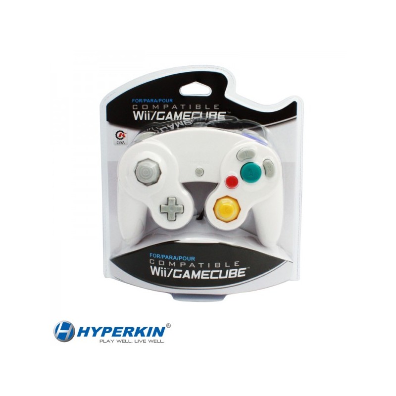 Manette filaire - GameCube & Wii - Blanche