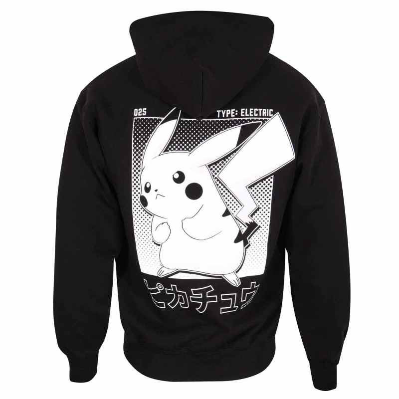 Sweat - Halftone Pikachu - Pokemon - S Unisexe 