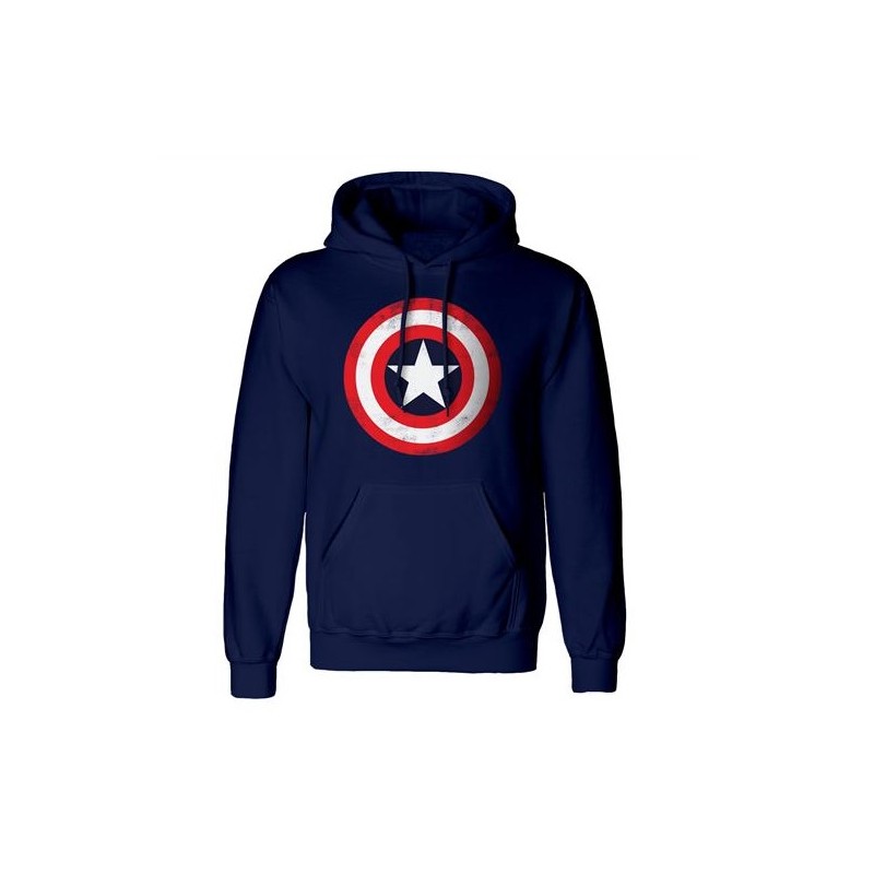 Sweat - Bouclier - Captain America - L Unisexe 