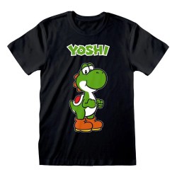 T-shirt - Yoshi name - Super Mario - M Unisexe 