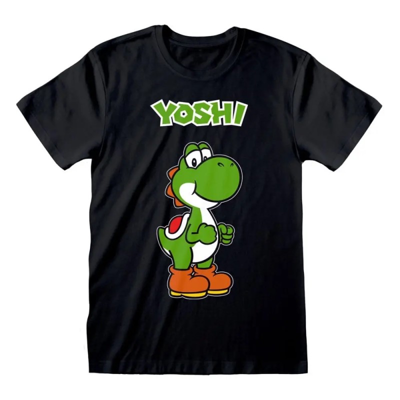 T-shirt - Yoshi name - Super Mario - M Unisexe 