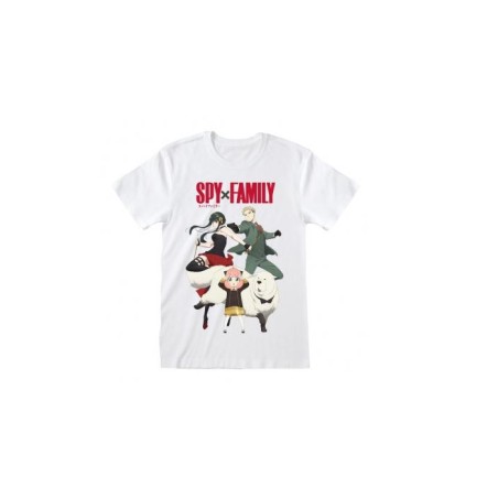 T-shirt blanc - Famille en action - Spy x Family - XL Unisexe 