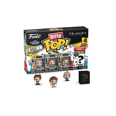 Pack de 4 - Rachel 80's - Friends - Bitty POP TV