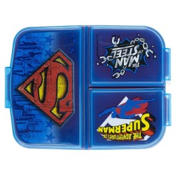 Boite à Repas - Symbole - Superman - Multi Compartiments