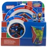 Set de Vaisselle Enfant - Avengers - Assiettes, Couverts et Verre