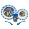 Set de Vaisselle Enfant - Sonic & ses compagnons - Sonic - Assiettes, Couverts et Verre