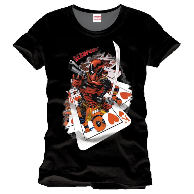 Card King - Deadpool - T-shirt - S Homme 