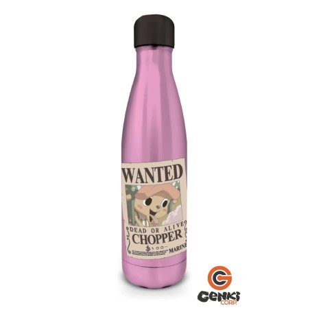 Bouteille métallique - One Piece - Wanted Chopper