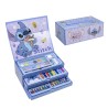 Set de Papeterie - Coffret à Tirroirs Stitch et Angel - Lilo et Stitch