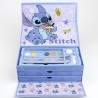 Set de Papeterie - Coffret à Tirroirs Stitch et Angel - Lilo et Stitch