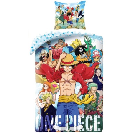 Parure de Lit - Luffy et Équipage - One Piece