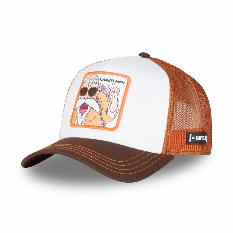 Casquette Trucker - Kame Senin Victory (Marron/Blanc) - Dragon Ball - U Unisexe 