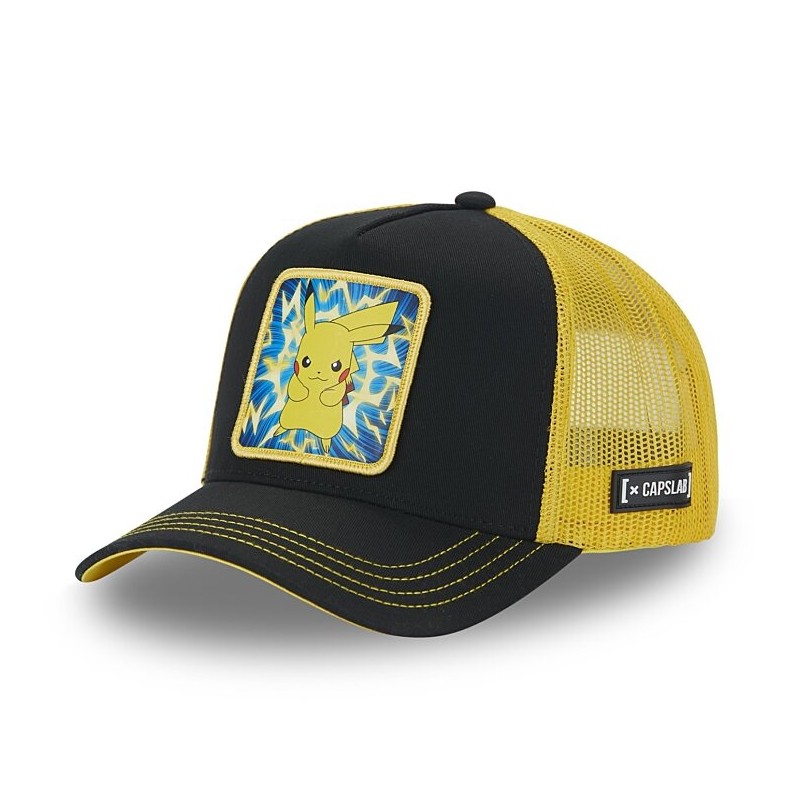 Casquette Trucker - Pikachu Éclair (Noir) - Pokemon - U Unisexe 