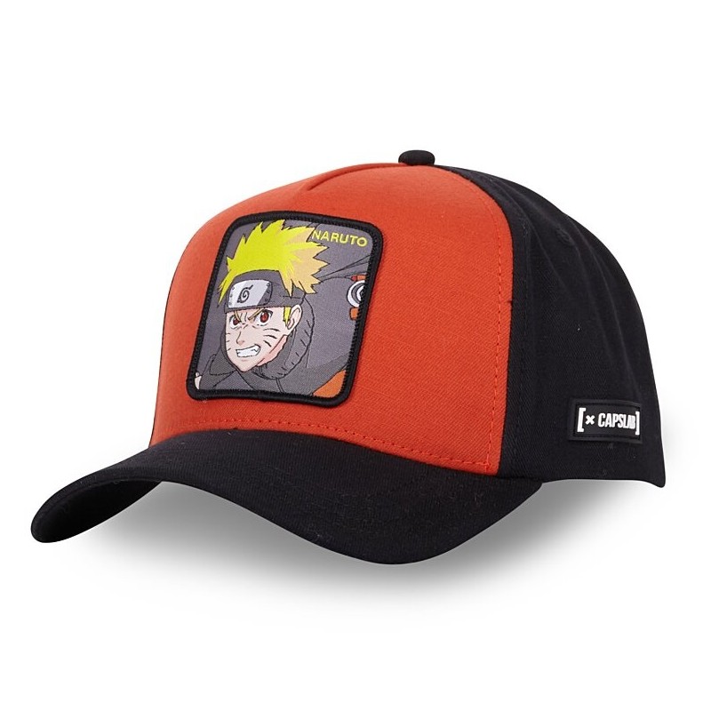 Casquette Trucker - Naruto Colère (Noir/Orange) - Naruto Shippuden - U Unisexe 