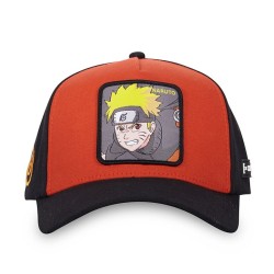 Casquette Trucker - Naruto Colère (Noir/Orange) - Naruto Shippuden - U Unisexe 