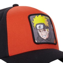 Casquette Trucker - Naruto Colère (Noir/Orange) - Naruto Shippuden - U Unisexe 