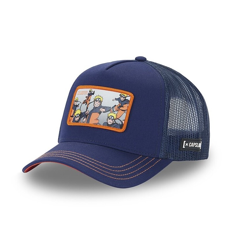 Casquette Trucker - Multi-Conage (Bleu) - Naruto Shippuden - U Unisexe 