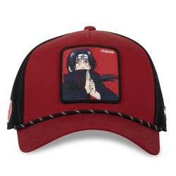 Casquette Trucker Premium - Itachi Uchiha (Rouge) - Naruto Shippuden - U Unisexe 