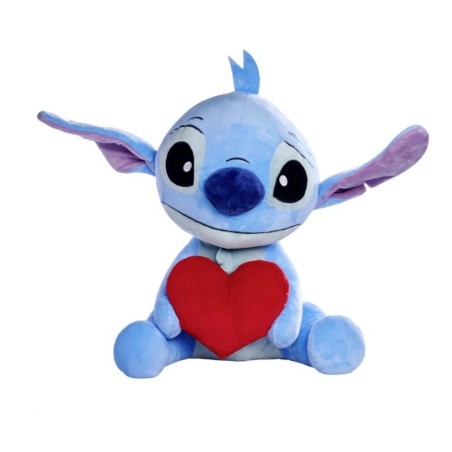 Peluche - Stitch + Coeur - Lilo & Stitch