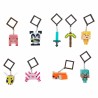 Pack Porte-Clefs - Minecraft - Assortiment de 24