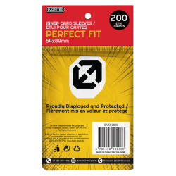 Protèges Cartes 200 pièces - Precise-Fit - Standard - Transparent