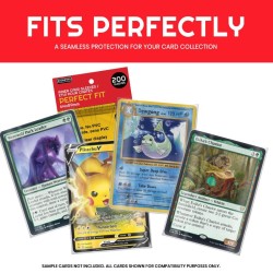 Protèges Cartes 200 pièces - Precise-Fit - Standard - Transparent