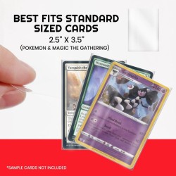 Protèges Cartes 200 pièces - Precise-Fit - Standard - Transparent