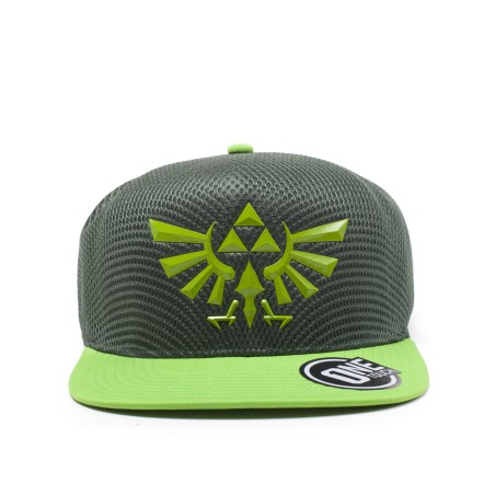 Casquette - Logo Hyrule (sans couture) - Zelda - Fond vert - U Unisexe 