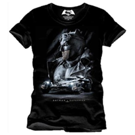 T-shirt - DC - Batman VS Superman - Batman - L Unisexe 