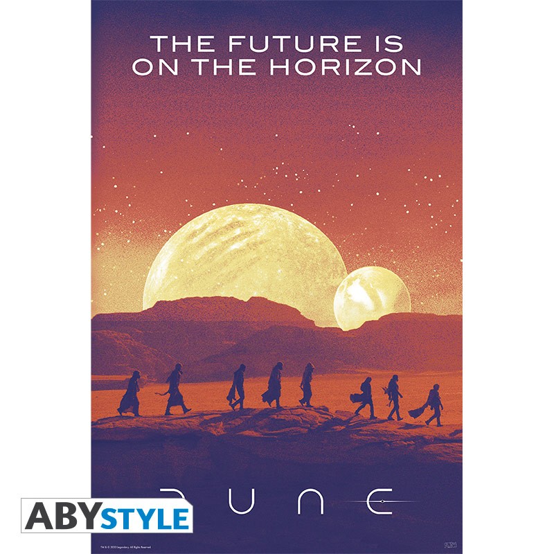 Poster - The Future is on the horizon - Dune - Roulé et filmé