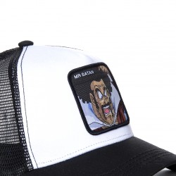 Casquette Trucker - Mr. Satan (Noir/Blanc) - Dragon BallZ - U Unisexe 