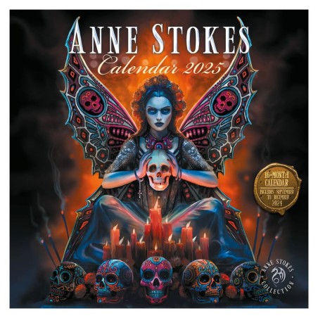 Calendrier 2025 - Anne Stokes