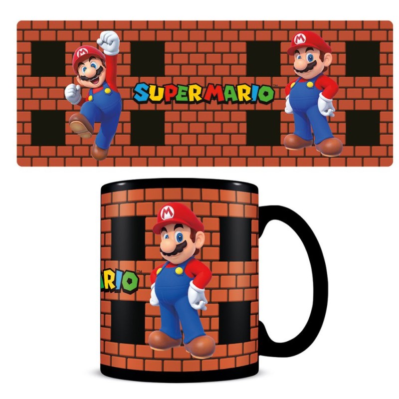 Mug - Thermo réactif - Block - Super Mario