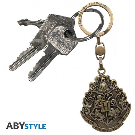 Porte-clefs 3D - Harry Potter - Emblème Poudlard - Made in France