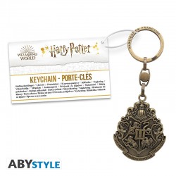 Porte-clefs 3D - Harry Potter - Emblème Poudlard - Made in France