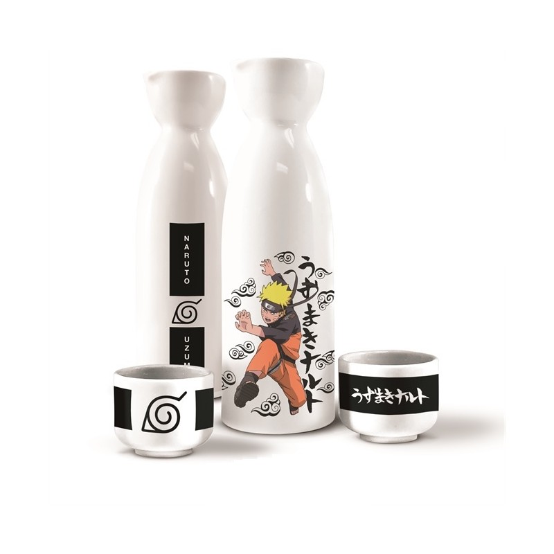 Produit abîmé - Set à Sake - Naruto Shippuden - Naruto Uzumaki